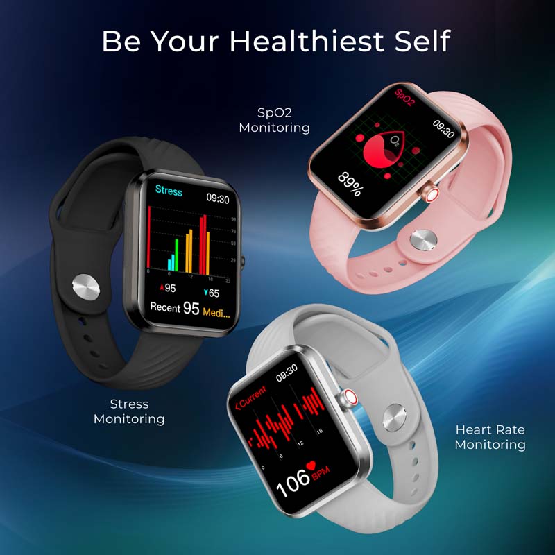 Marv Aura 1.83” Always On Display Smartwatch with Bluetooth Calling
